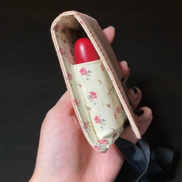 Gucci Beauty Cosmetics Pink Makeup Lipstick Pouch - Picture 5 of 6